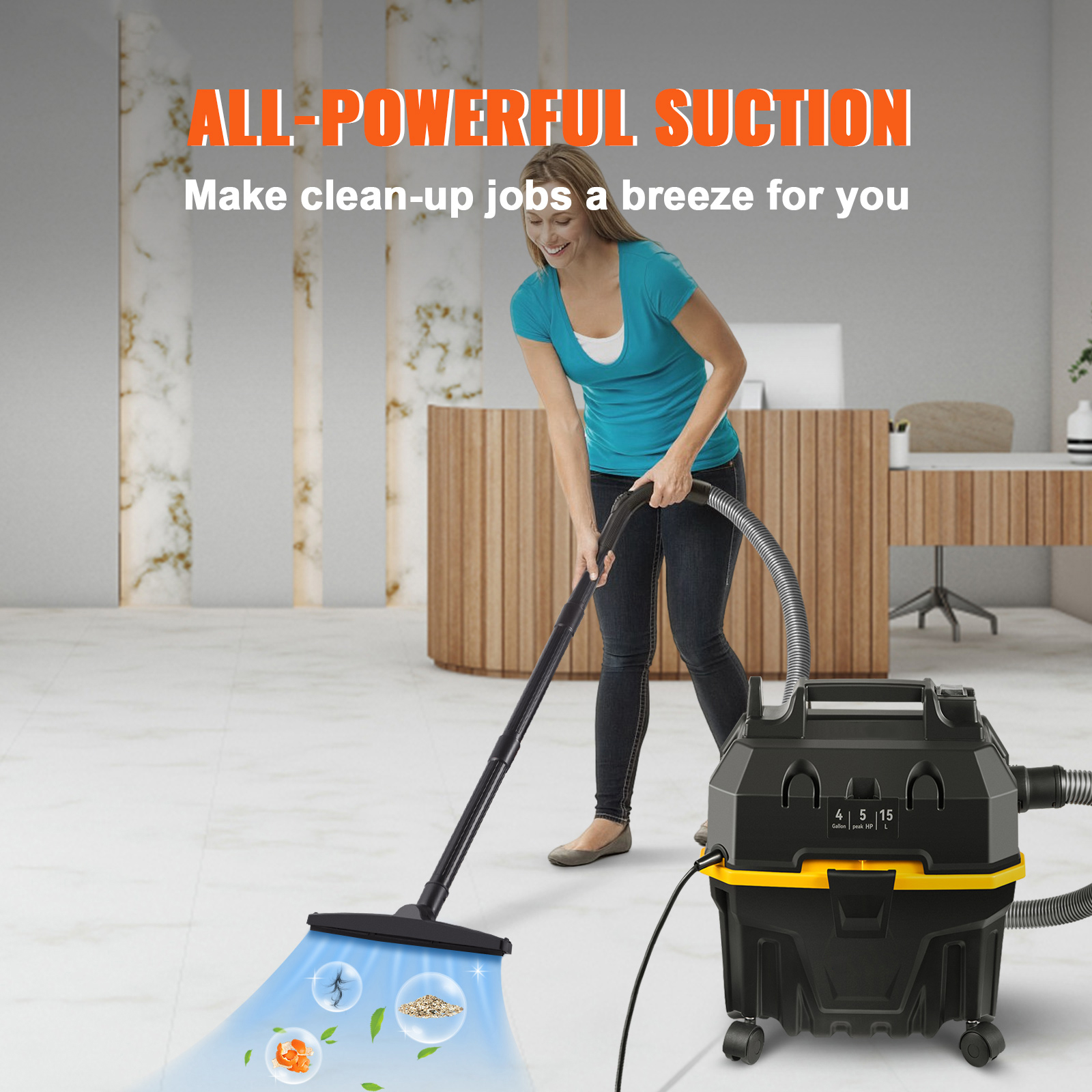 SucceBuy ポータブル乾湿両用掃除機 15L 車 &  - Dryer Car Blower のレビューと価格