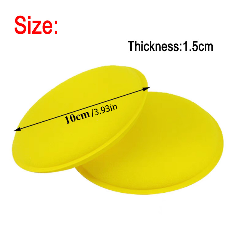 12 個の車のワックスがけスポンジラウンドソフトフォームワッ - Wax Applicator Pad のレビューと価格