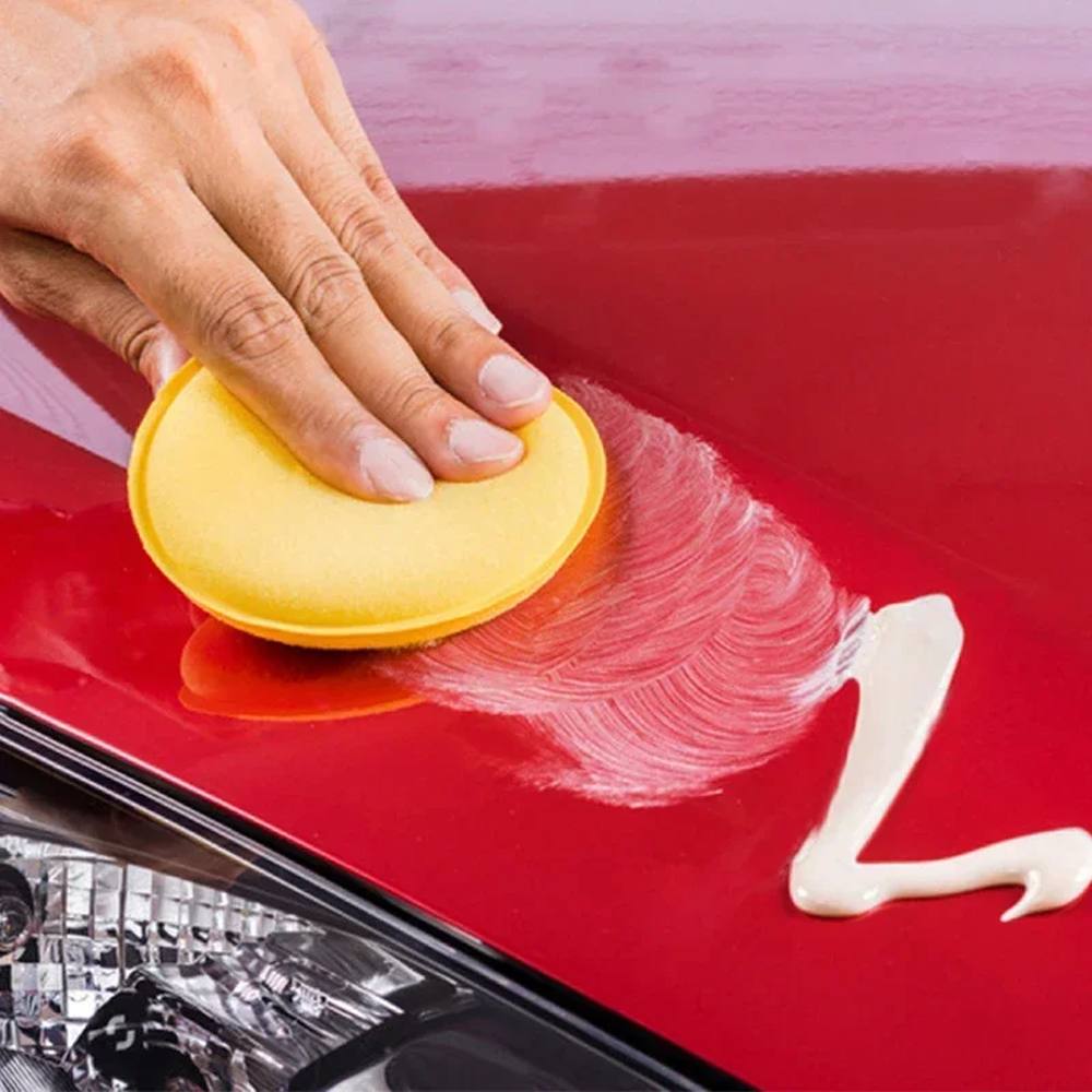 50 個ラウンドカーウルトラソフトフォームワックスパッド高密 - Wax Applicator Pad のレビューと価格