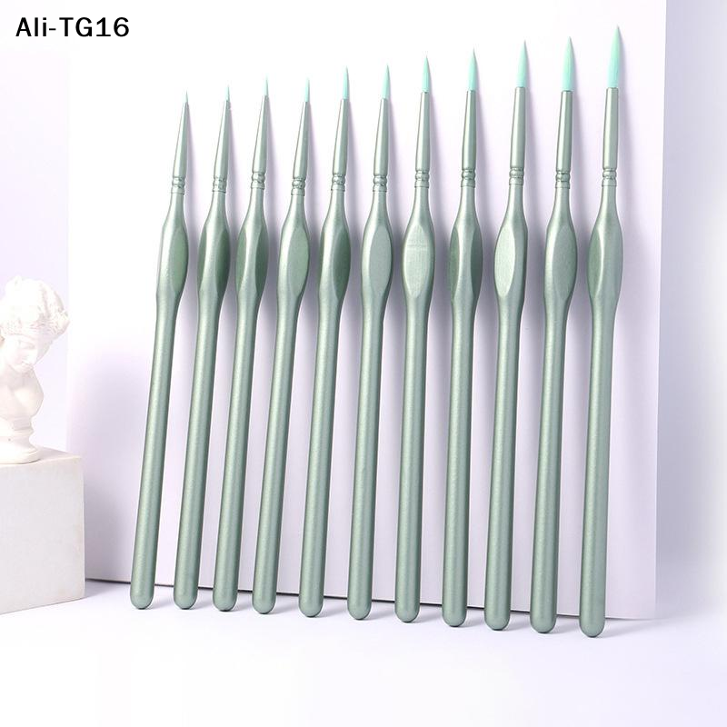 【B11】11本入りミニチュアディテールペイントブラシセット - Detailing Brush Set のレビューと価格
