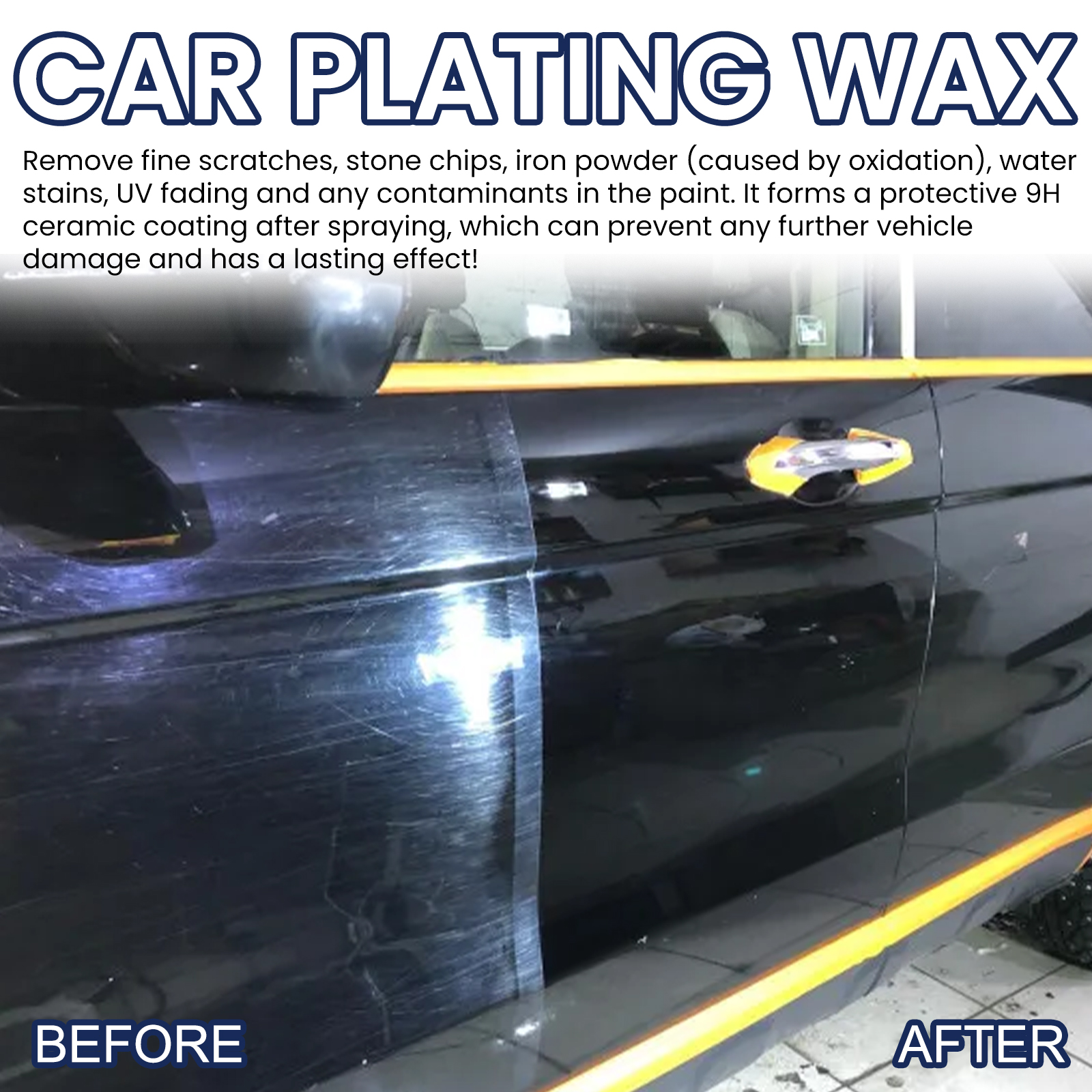 車用ナノセラミックコーティングワックス オールインワン 車磨 - Car Wax Ceramic Coating のレビューと価格