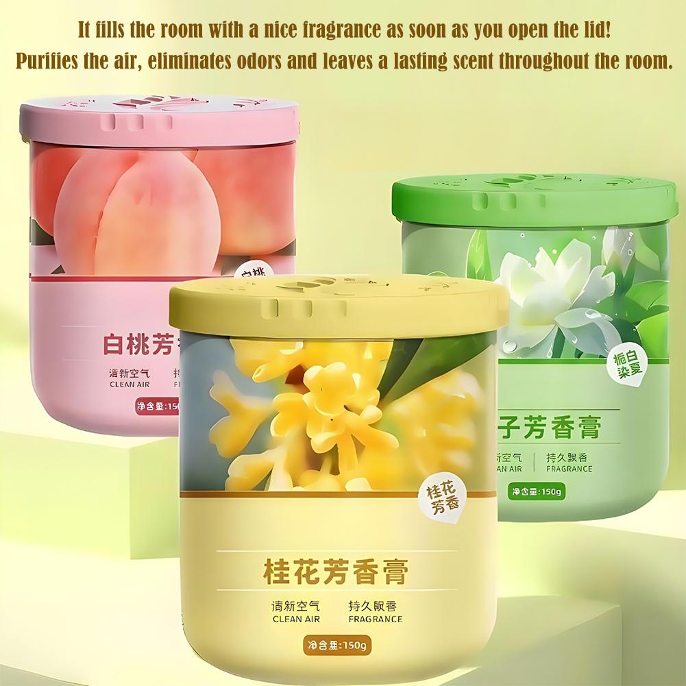 固形芳香剤 キンモクセイの香り フレグランスクリーム 家庭用 - Odor Eliminator Car のレビューと価格