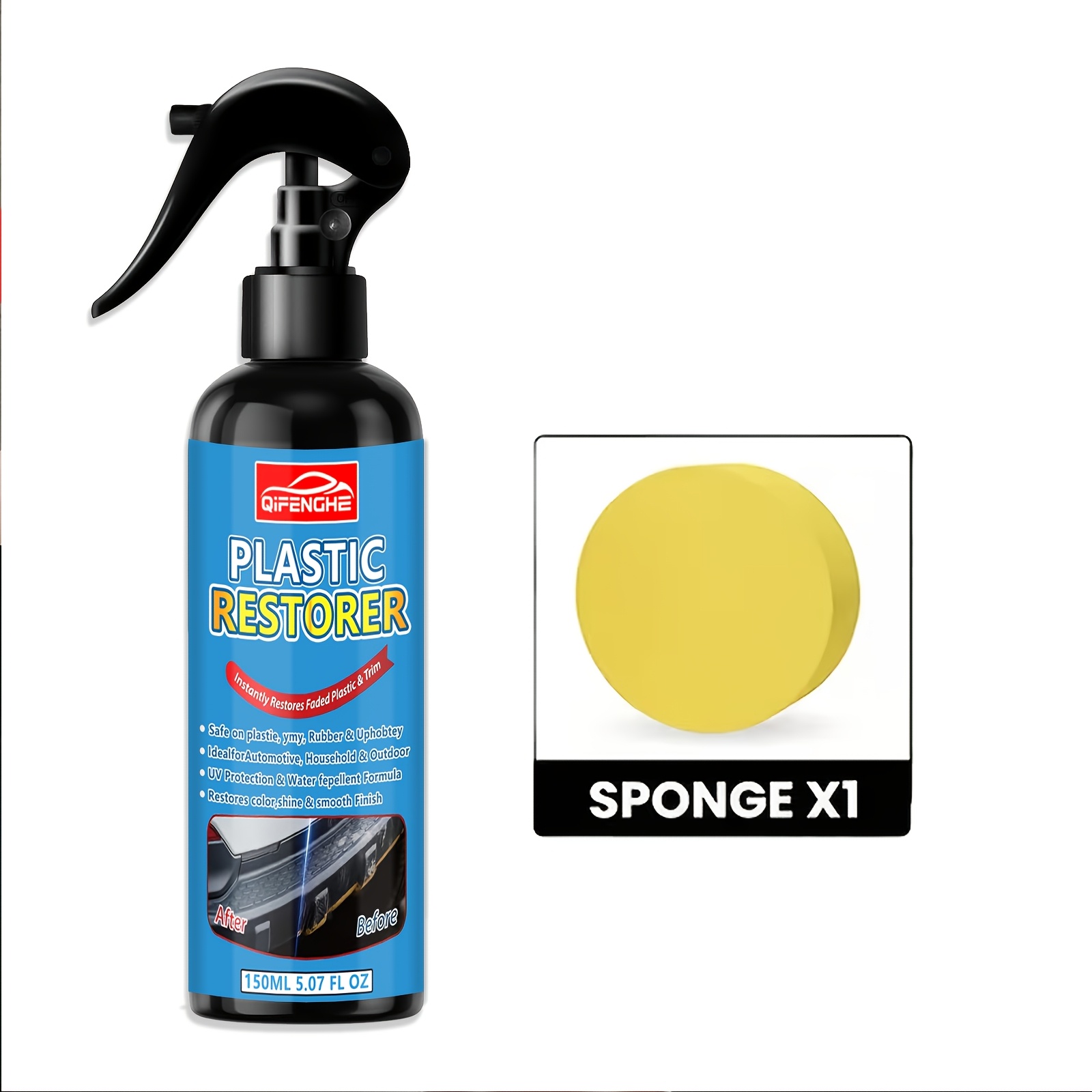 車用ブラックトリム＆プラスチックレストアラー（5.07オンス - Trim Restorer Plastic のレビューと価格