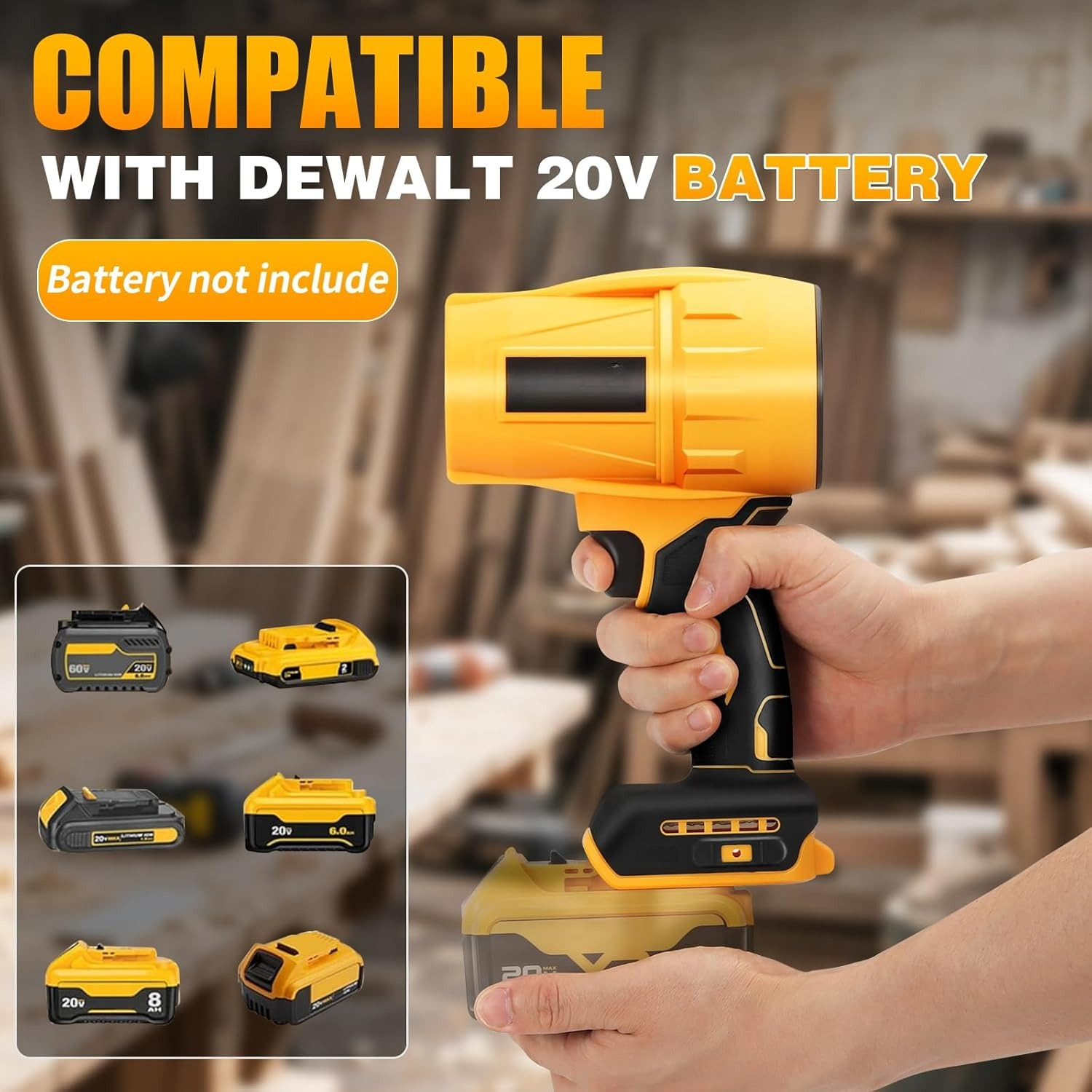 電動コードレスリーフブロワー ダストブロワー DEWALT  - Dryer Car Blower のレビューと価格