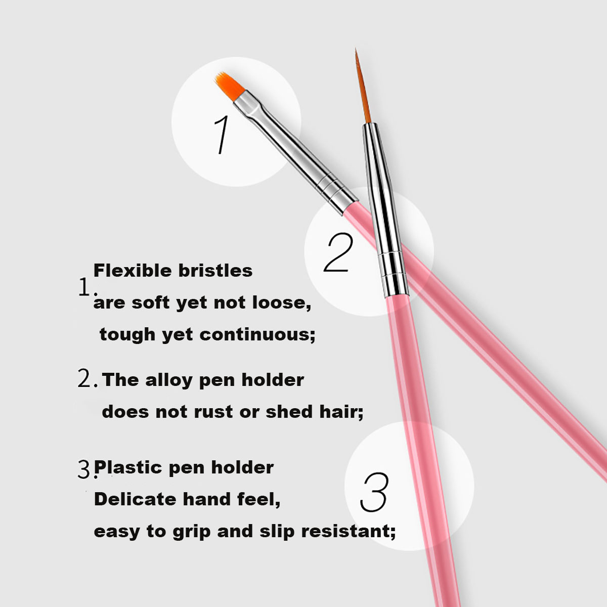 細かい絵筆のセット,芸術的な絵画のためのミニチュア絵筆,アク - Detailing Brush Set のレビューと価格