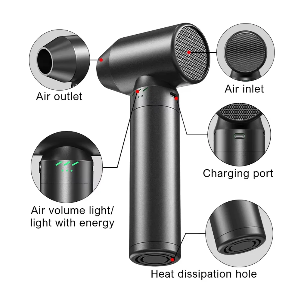 高速80000RPMターボジェットファンブラシレスモーターハ - Dryer Car Blower のレビューと価格