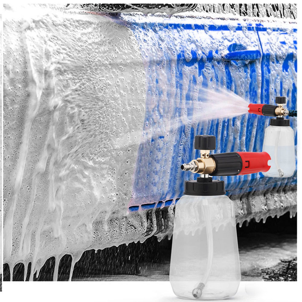 アップグレードされた洗車機スノーフォームランス高圧洗浄機石鹸 - Pressure Washer Foam Gun のレビューと価格