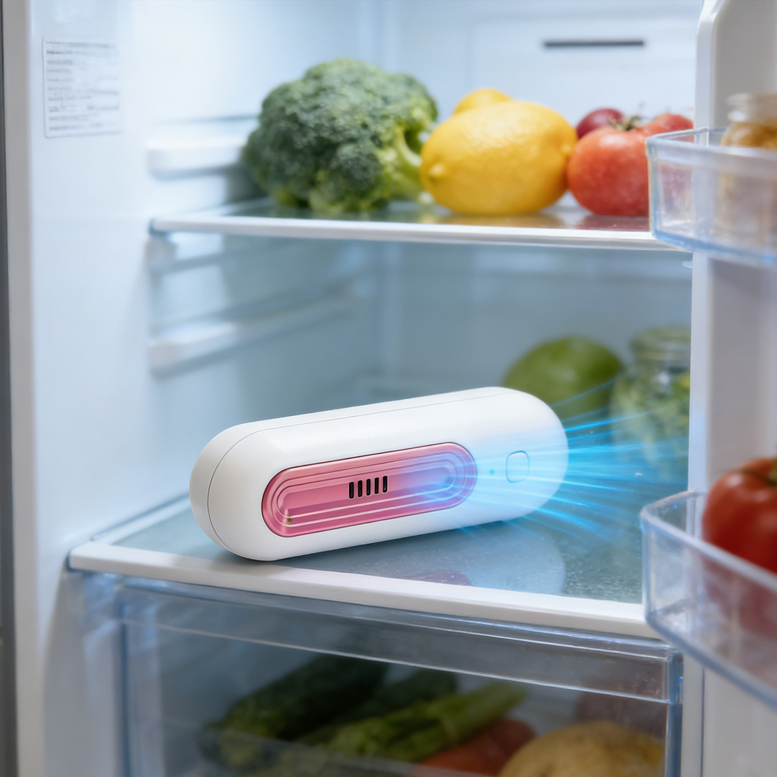 ミニUSB冷蔵庫用消臭剤 再利用可能な消臭吸収剤 タイマー機 - Odor Eliminator Car のレビューと価格