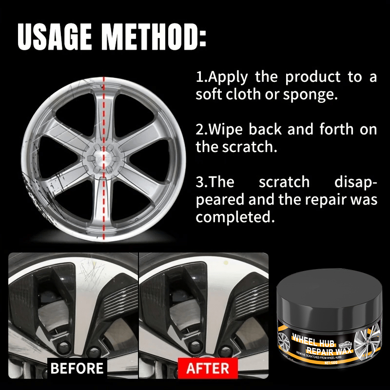 1 ピース 100 グラムユニバーサルホイールハブ修理キット - Wheel Cleaner Alloy のレビューと価格