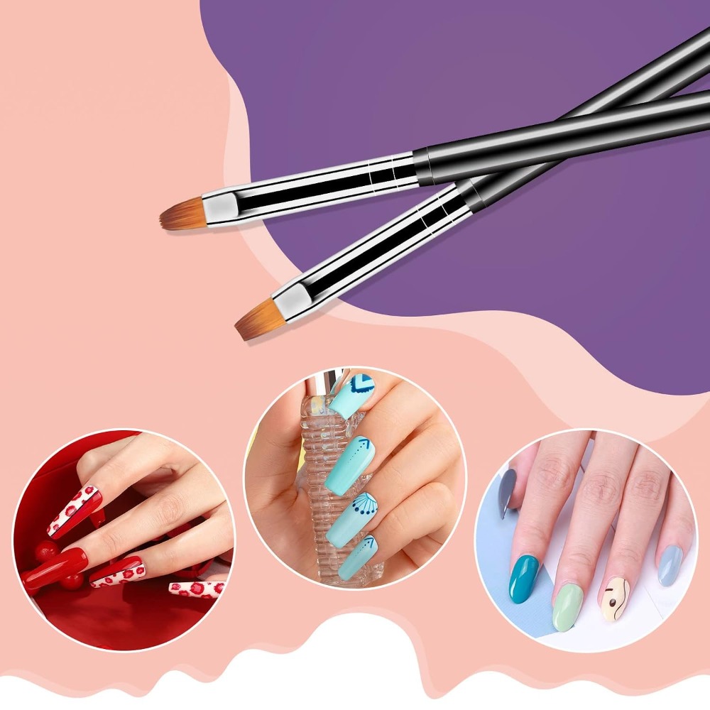 両端ネイルアートドットツール6本キット、ライナーブラシデザイ - Detailing Brush Set のレビューと価格