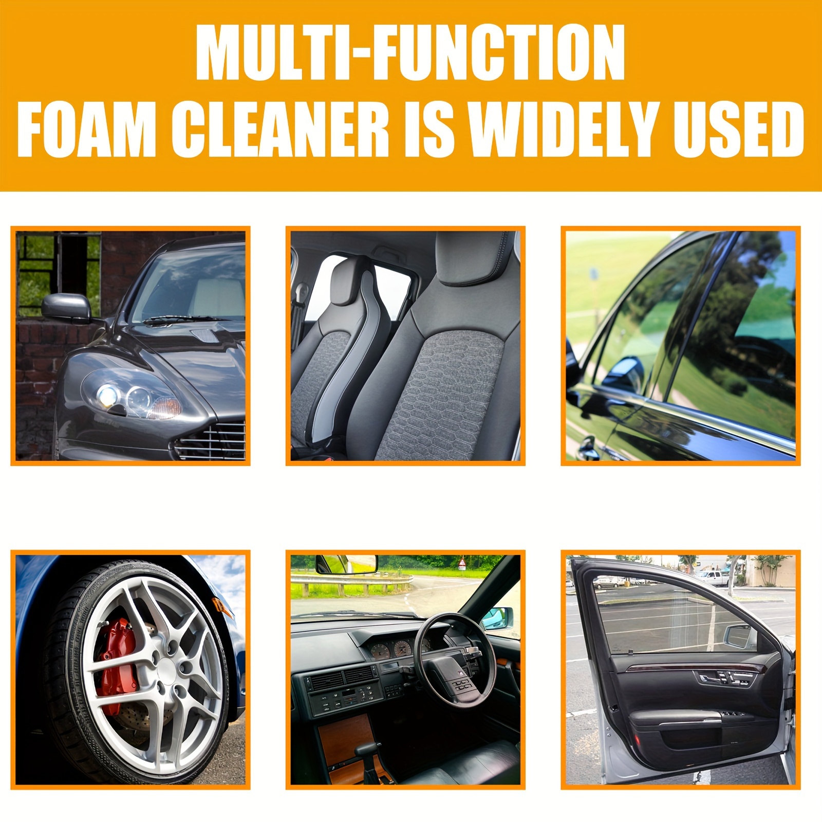 車内用多機能フォームクリーナー,汚れの除去とクリーニング,レ - Leather Cleaner Interior のレビューと価格