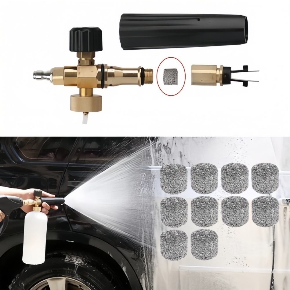 6個入り洗車用高密度フォームキャノンランスステンレスメッシュ - Foam Cannon Car Wash のレビューと価格