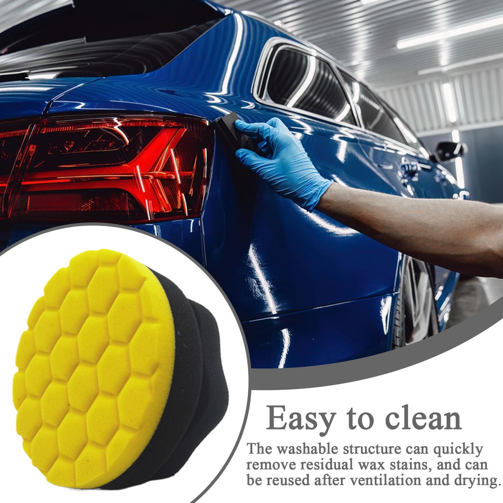 車用ワックス磨きスポンジアプリケーター、ハンドタイヤワックス - Wax Applicator Pad のレビューと価格