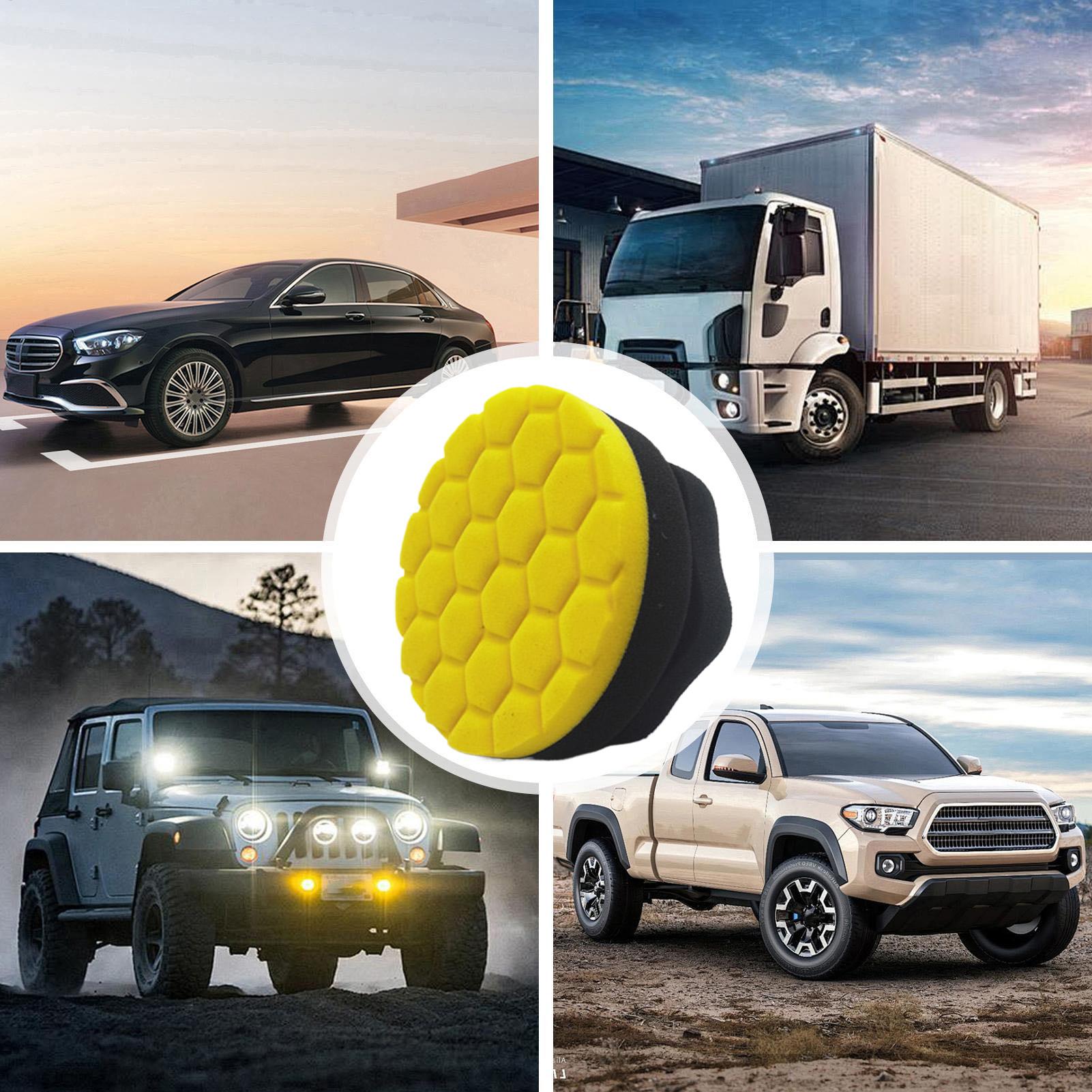 車用ワックス磨きスポンジアプリケーター、ハンドタイヤワックス - Wax Applicator Pad のレビューと価格