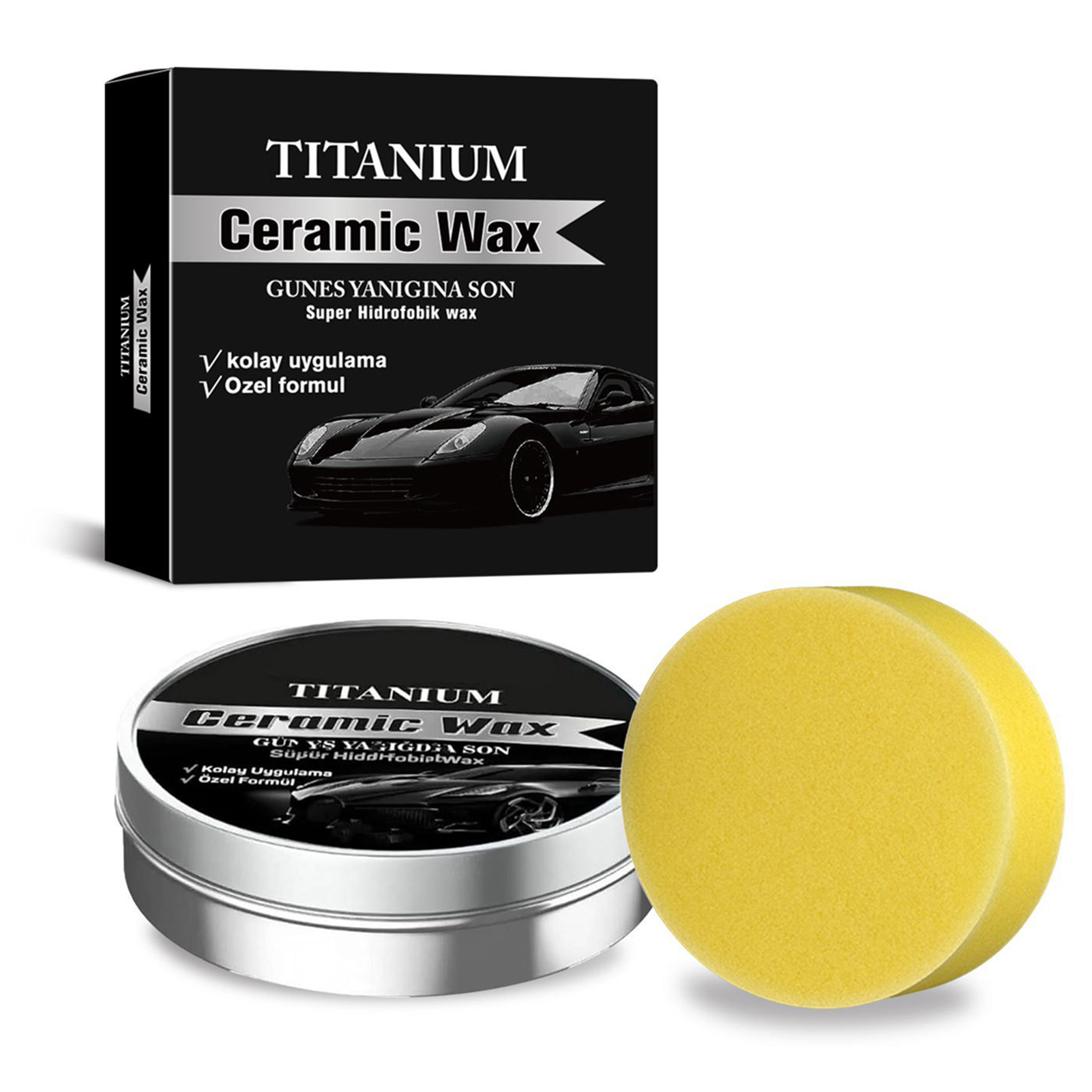 100g セラミックワックスクリーム セラミックカーコーティ - Car Wax Ceramic Coating のレビューと価格