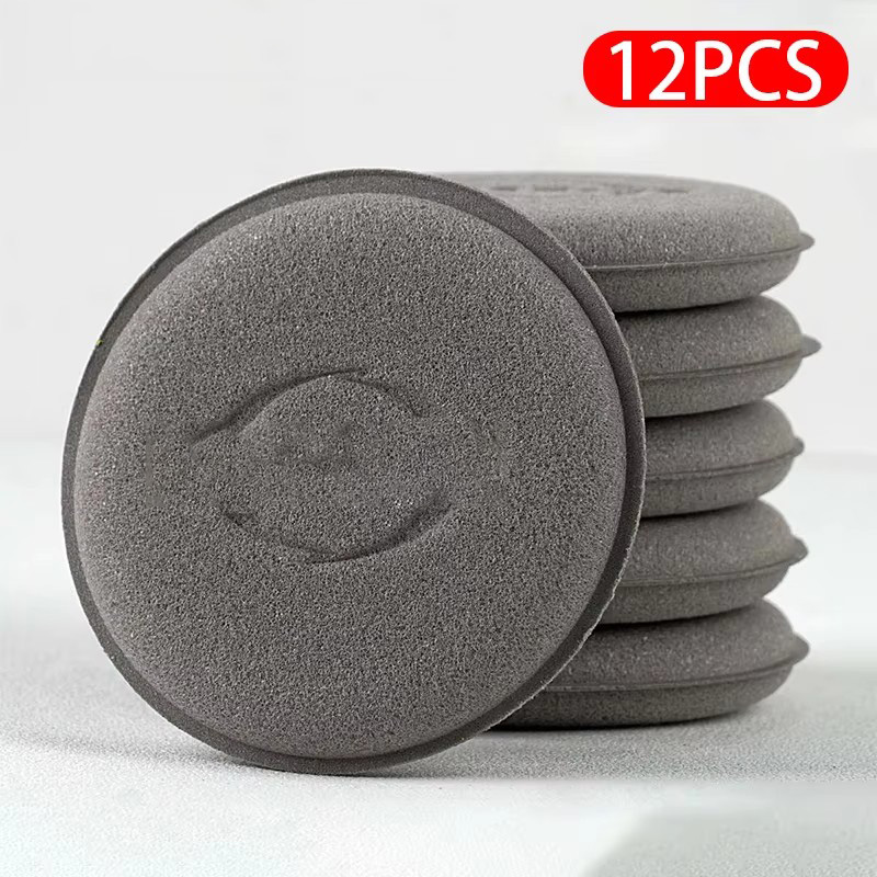 カーディテーリングケアツール グレー 12個入り 車用フォー - Wax Applicator Pad のレビューと価格