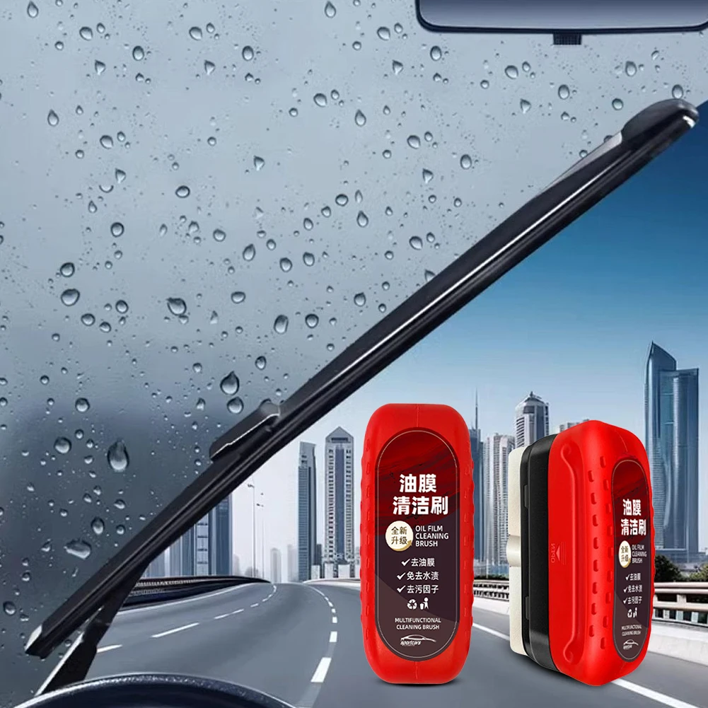 車のガラス油膜除去剤自動車ガラススポンジクリーニングブラシフ - Car Cleaning Brush のレビューと価格