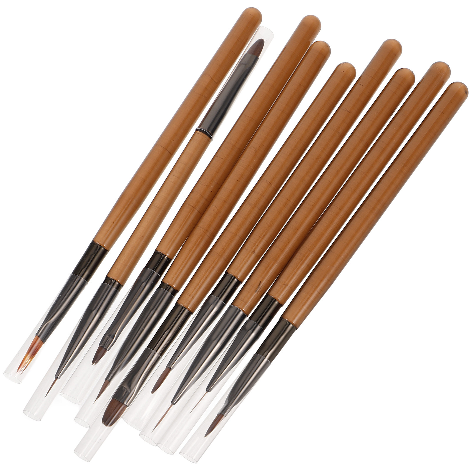 1 セット多機能ネイルアートブラシセットソフト毛精密ツールネ - Detailing Brush Set のレビューと価格