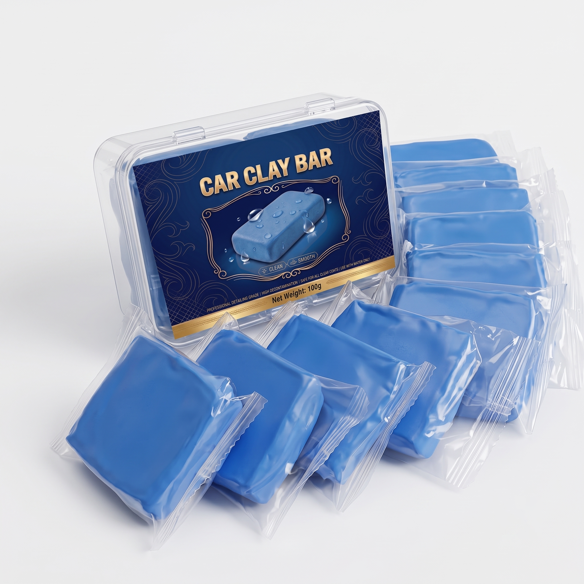 プロフェッショナルカーディテイリング用クレイバーキット、傷を - Clay Bar Lubricant のレビューと価格